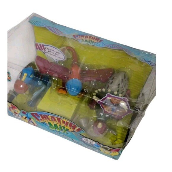 MGA Entertainment CREATURE MIX  T-Rex, Triceratops, Pterodactyl RARE NEW - Picture 3 of 15
